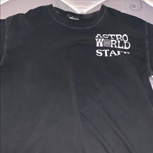 ASTROWORLD STAFF tee shirt for sale size M